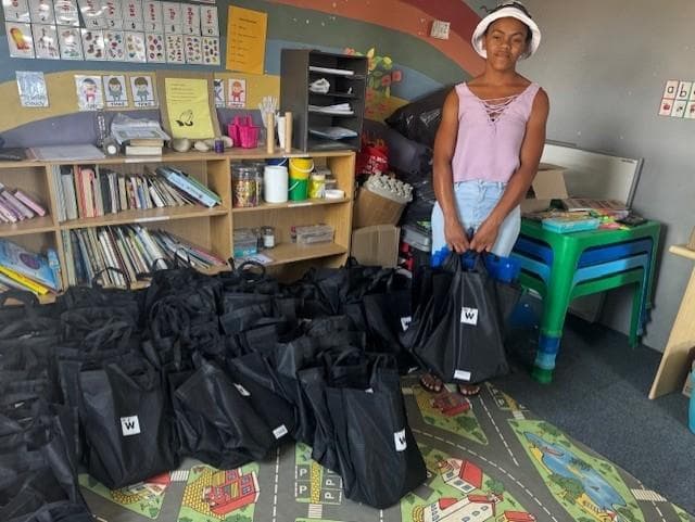 Charitas bedank almal vir die Skooltassie-projek