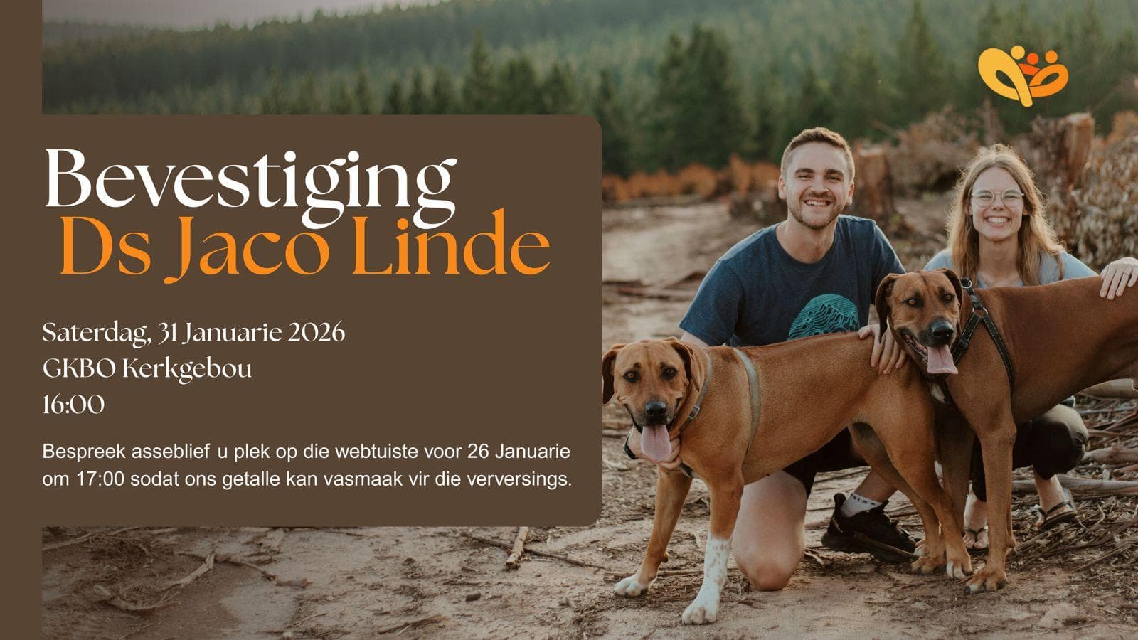 Ds Jaco Linde word DV bevestig as mede-leraar
