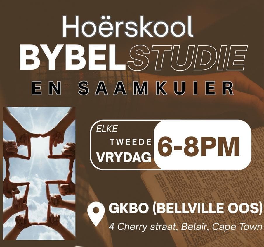 Hoërskool Bybelstudie en saamkuier